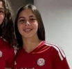 Griega Lucía Paniagua anota 4 goles esta tarde con la Selección Sub16