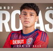 Noche inolvidable para Andy Rojas, debut en Selección y con gol