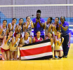 Con griega Jimena Rodríguez U17 de Voleibol gana a El Salvador