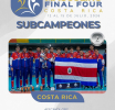 Jeremy Vanega y Edser Barrantes subcampeones C.A. Voleibol