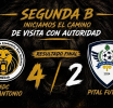 C. San Antonio Grecia comienza con victoria Segunda B